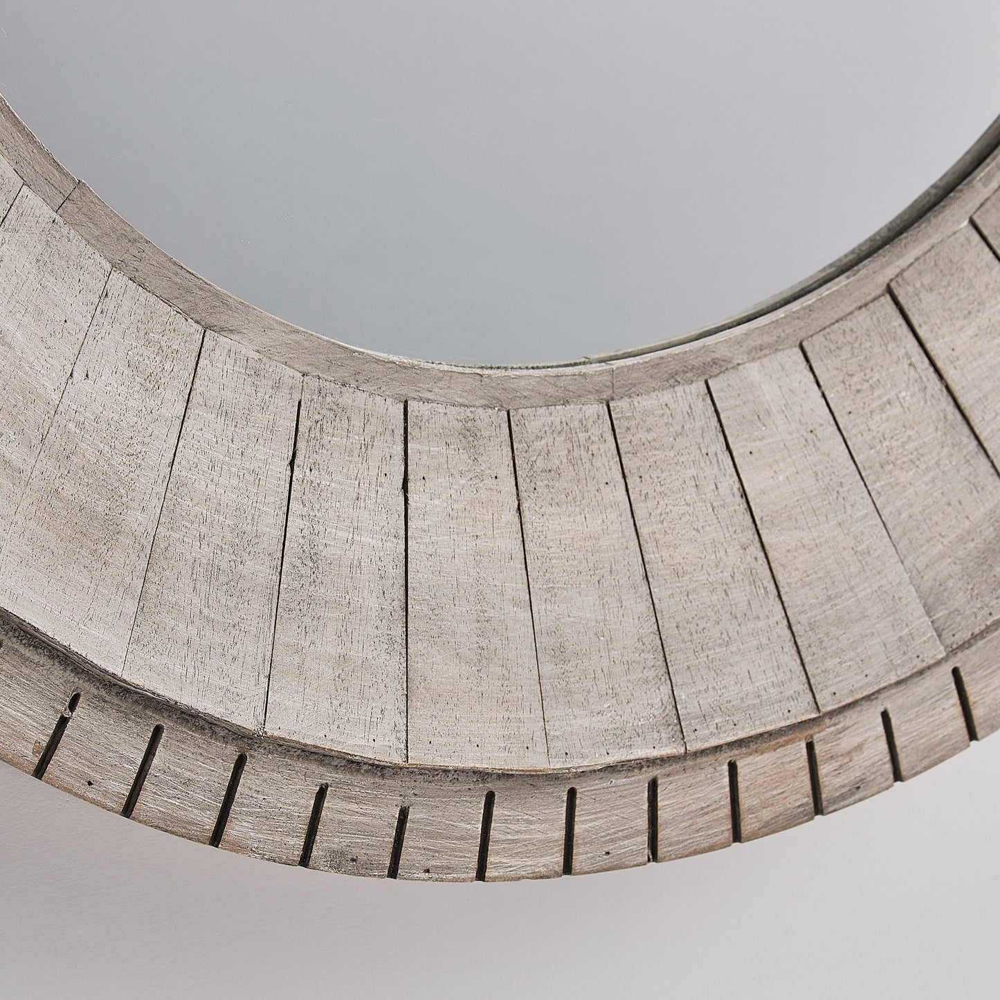 IHOMEADORE 35" Round Framed Wall Bathroom Vanity Mirror, Farmhouse