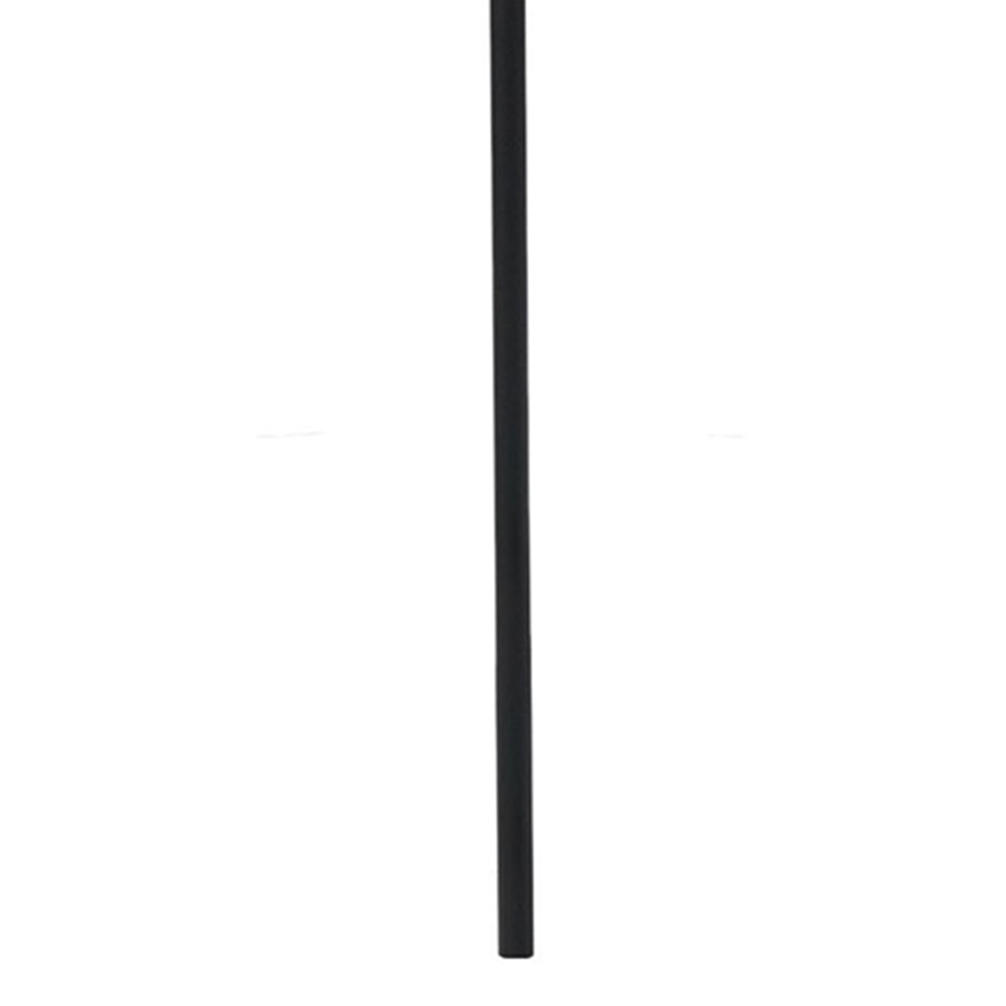 106" Blue and White Market Umbrella with Tilt-Adjustable Joint and Black Metal Frame
