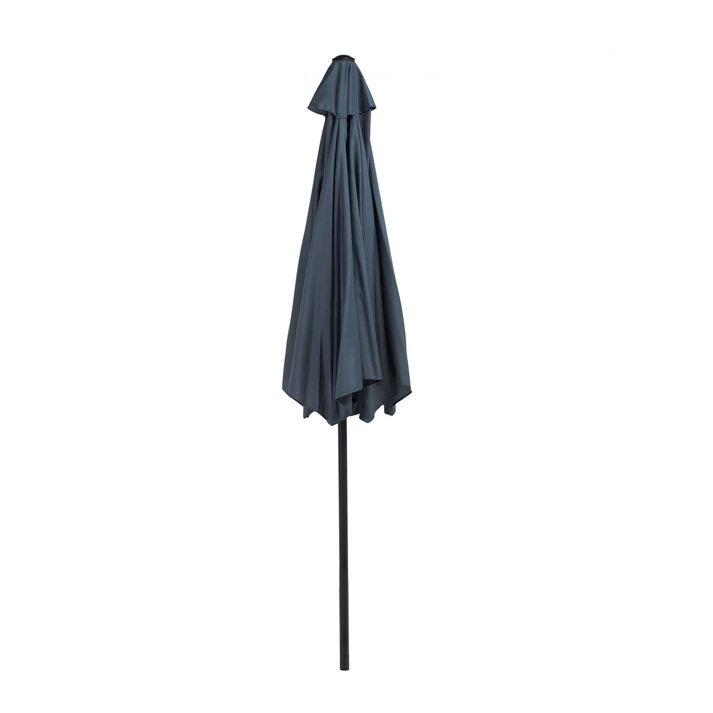 6" Modern Round Tilting Patio Umbrella – Dark Sapphire, UV 50+ Protection, Steel Frame