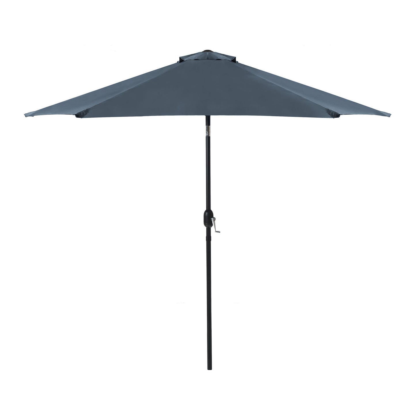 6" Modern Round Tilting Patio Umbrella – Dark Sapphire, UV 50+ Protection, Steel Frame
