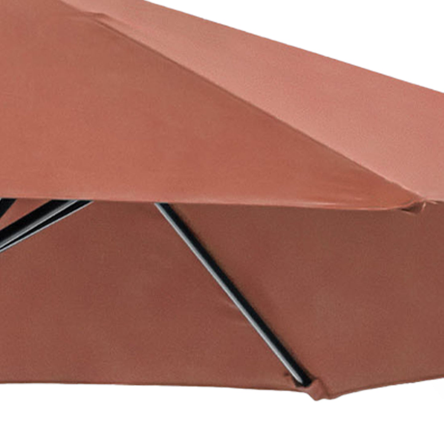9' Burgundy Outdoor Umbrella with Auto Tilt and 21" Round Base Included