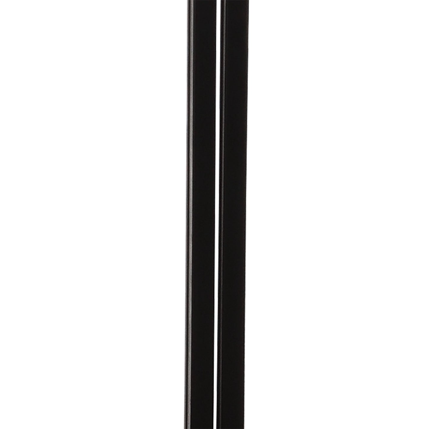 IHOMEADORE 24"H Black Square Pedestal Side Table with Marble Base, Modern