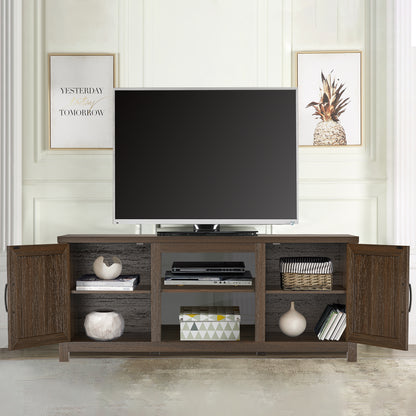 IHOMEADORE 58-inch Barn Door Media Consoles TV Stand for TVs up to 65", Farmhouse