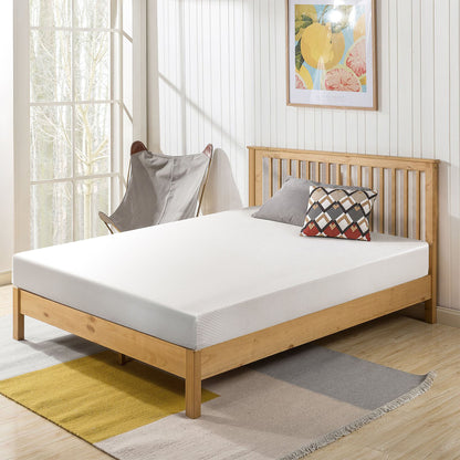 75L x 54W x 6H White Memory Foam Mattress Plush Comfort Roll in a Box Full Size
