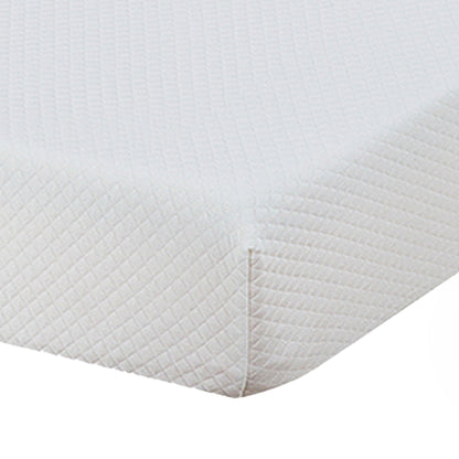 75L x 54W x 6H White Memory Foam Mattress Plush Comfort Roll in a Box Full Size