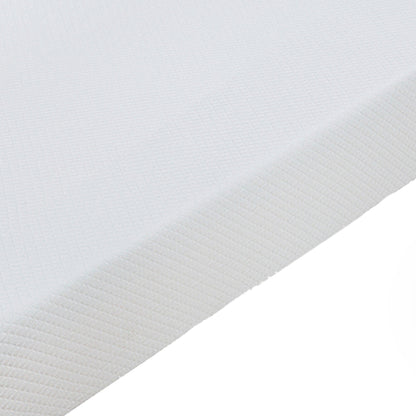 80“L x 60”W x 6“H White Memory Foam Mattress Plush Comfort Roll in a Box Queen Size