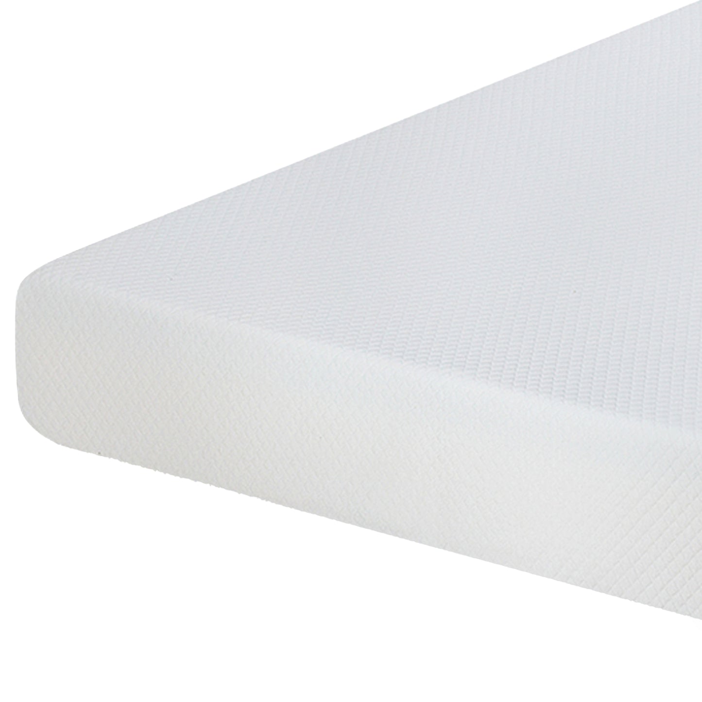80”L x 76“W x 8”H White Memory Foam Mattress Plush Gel Infused Roll in a Box King Size