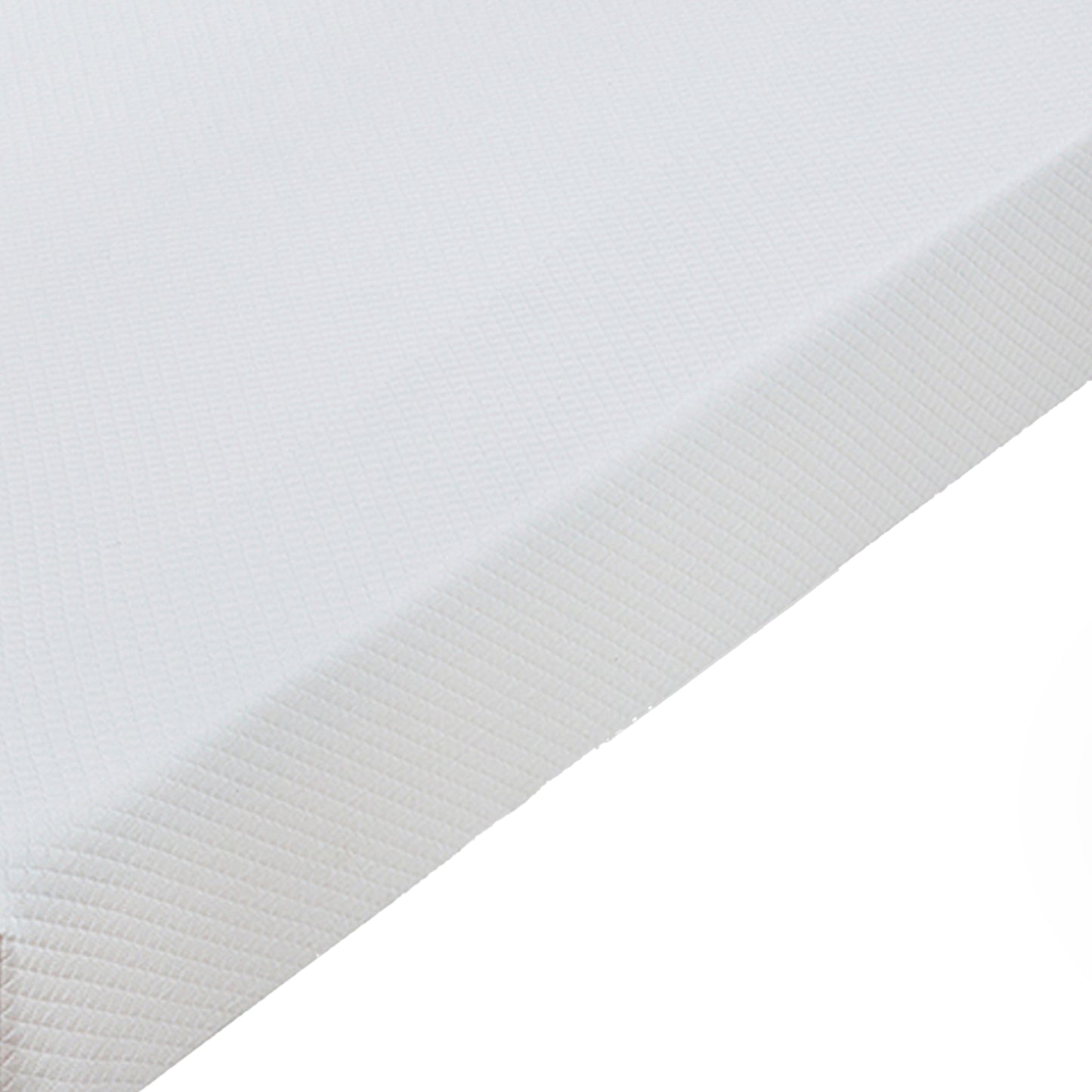 72“W x 84”D x 8“H White Memory Foam Mattress Plush Gel Infused Roll in a Box California King Size