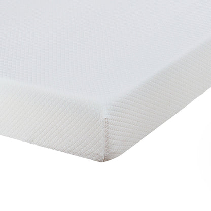 80“L x 60”W x 8“H White Memory Foam Mattress Plush Gel Infused Roll in a Box Queen Size