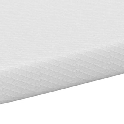 75”L x 54“W x 10”H White Memory Foam Mattress Plush Gel Infused Roll in a Box Full Size