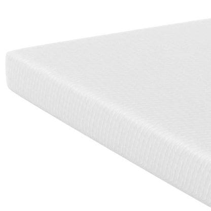 80“L x 60”W x 10“H White Memory Foam Mattress Plush Gel Infused Roll in a Box Queen Size