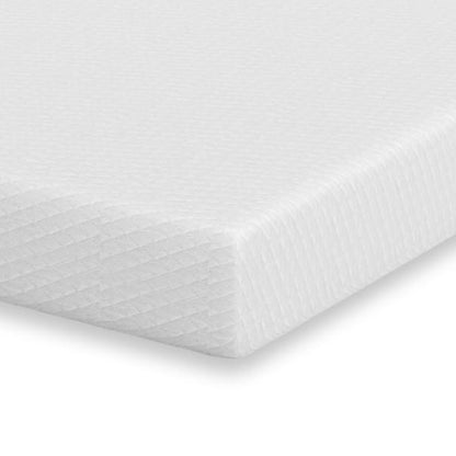 80"L x 60"W x 12"H White Memory Foam Mattress Plush Gel Infused Roll in a Box Queen Size