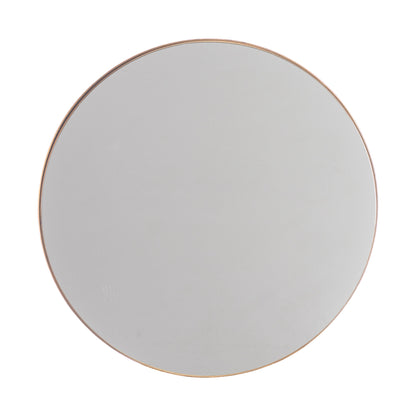IHOMEADORE 30" W x 30" H Round Framed Wall Bathroom Vanity Wall Mirror, Modern