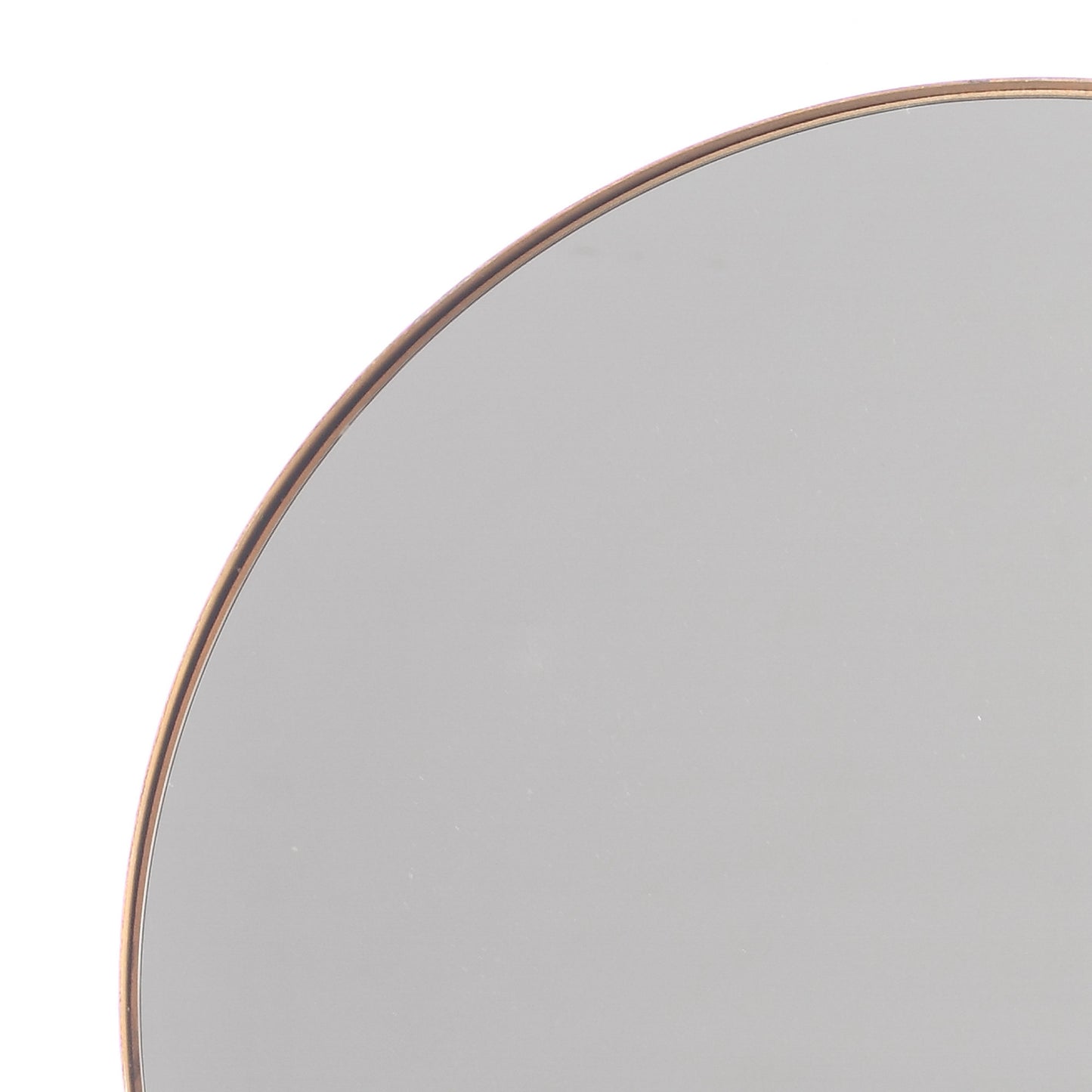 IHOMEADORE 30" W x 30" H Round Framed Wall Bathroom Vanity Wall Mirror, Modern